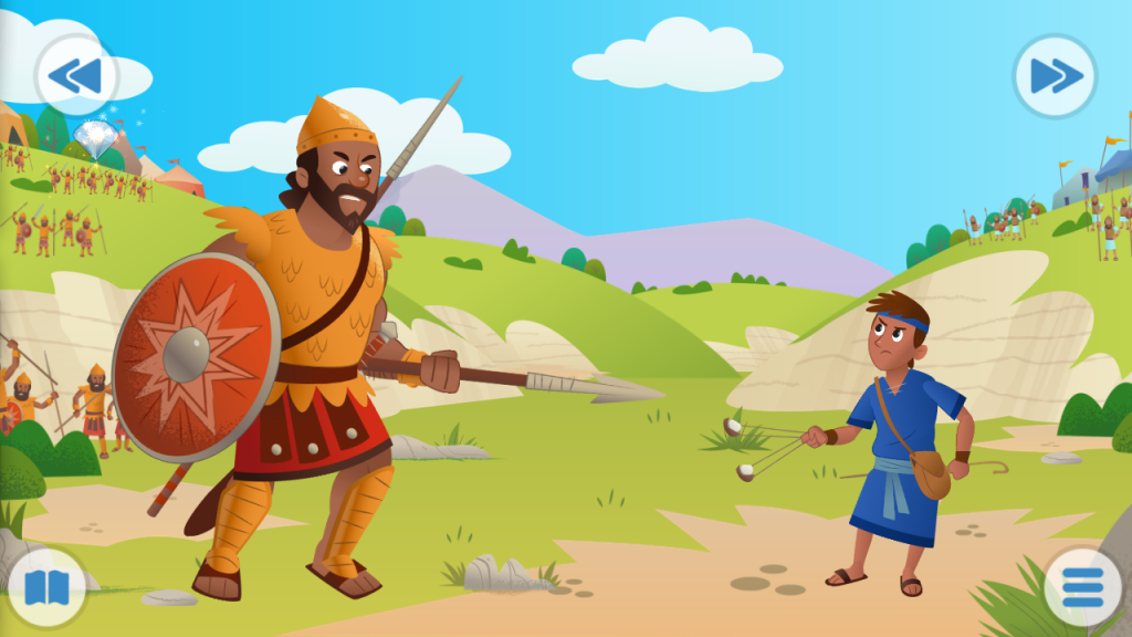 Benefits of Teaching Your Kid About David and Goliath - Bible App for Kids