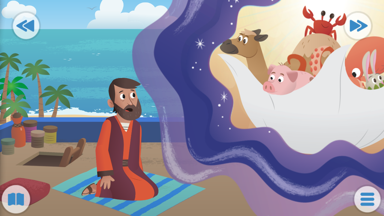 Teach Your Child to Show God's Love to Others - Bible App for Kids