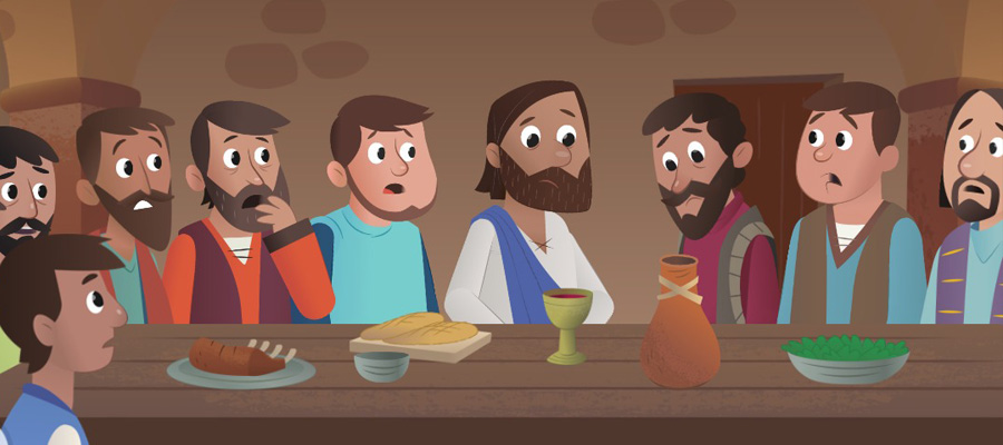 jesus last supper bible